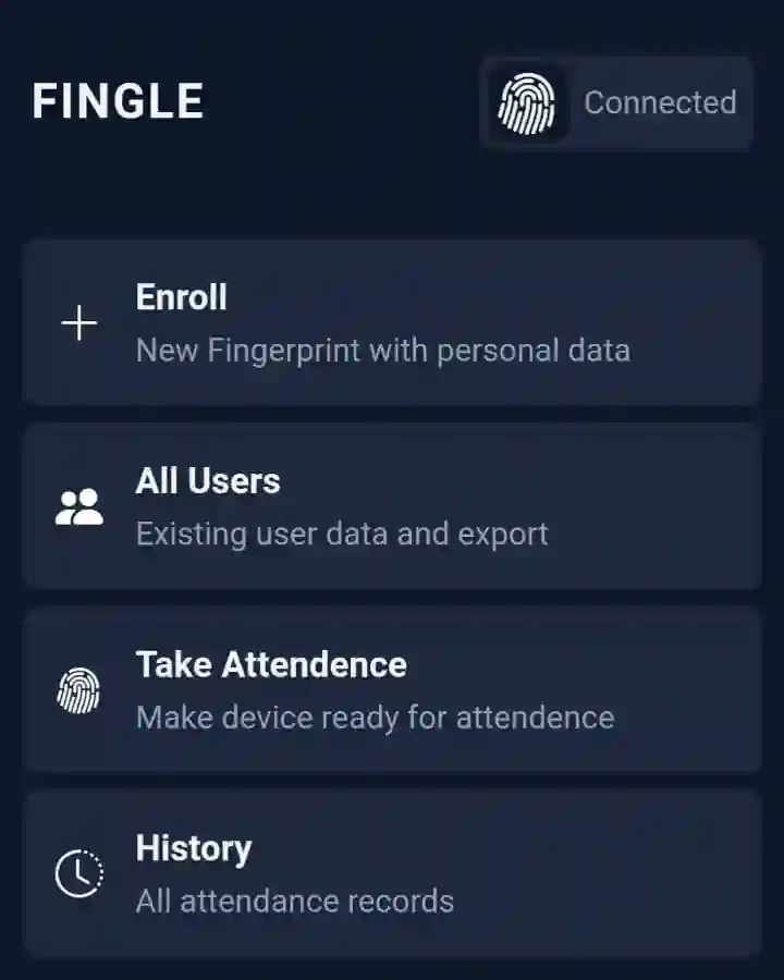 fingle-home-screen